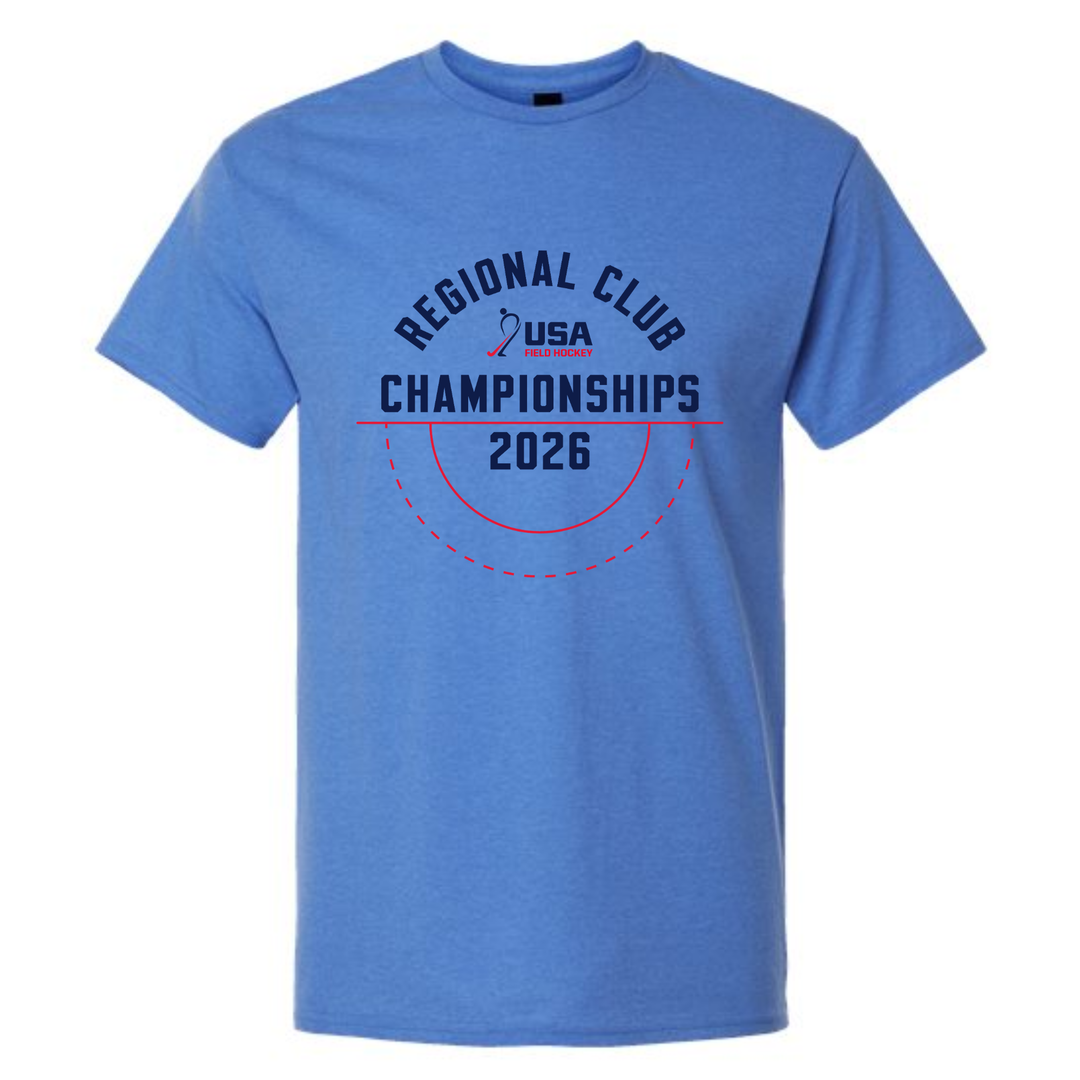 Light Cotton T-Shirt Unisex - USA Field Hockey RCC & NCC 2026